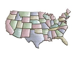 map of the us